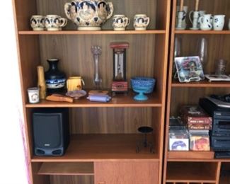 Close-up of bookcase