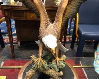 Goebel life size eagle with repair to wing 