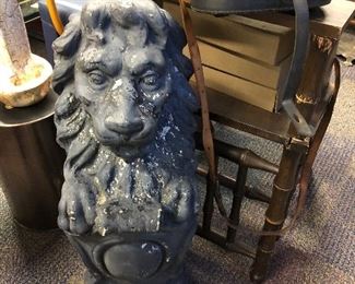 1950s vintage Cement lion