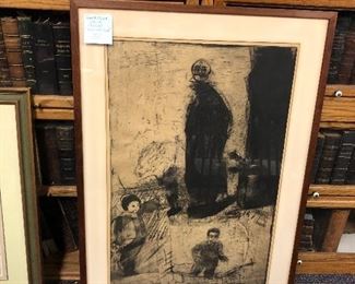 H. C. Cassill etching 