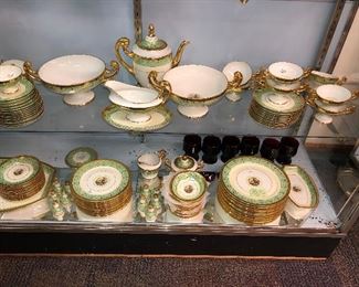 Large Czech Empire china service