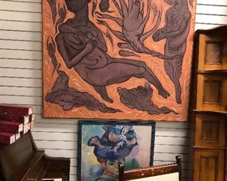 Scott Miller large oil on canvas