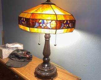 Tiffany style lamp