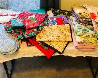 Hand-crafted table linens