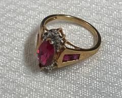 10k gold ruby ?  ring