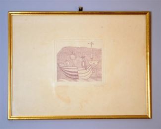 Imre Szemethy (Hungarian, B.1945) "Badacsony" C 1970s
