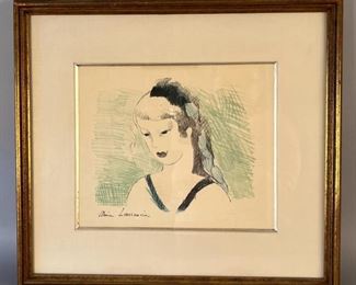 Alice-Marie Laurencin (French, 1885-1956), Alice In Wonderland, Circa 1930