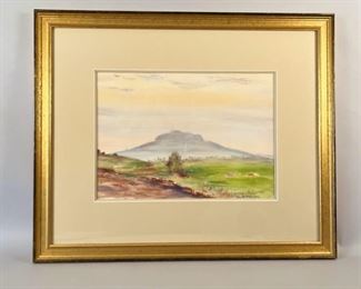 Antal Diosy (Hungarian, 1895-1977) Mountain Landscape