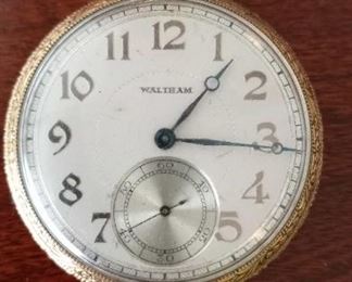 03 KT GF Waltham Pocket Watch
