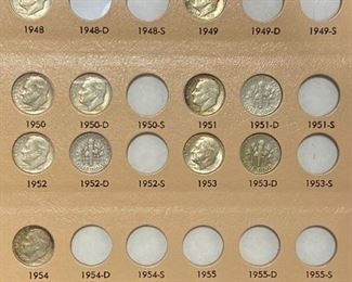 $450 1946-2013P Roosevelt Dimes including proof-only issues 141 Real Authentic Coins + Album This is only being sold as a set, please do not ask for individual coins.
Please text or call 7032689529 for inquiries, or visit Tysons Jewelry located at:
8373 Leesburg Pike #12, Vienna Virginia 22182
Robert, the owner of Tysons Jewelry, has over 30+ years working in the jewelry business and has verified the authenticity of this listing.
Robert buys gold and precious metals at 95%. Please use the link: https://tysonsjewelry.net for specific prices.
Inquiries regarding gold, silver, precious metals, coins, watches, diamonds, cars, and collectibles are welcome!