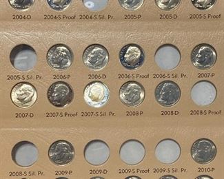 $450 1946-2013P Roosevelt Dimes including proof-only issues 141 Real Authentic Coins + Album This is only being sold as a set, please do not ask for individual coins.
Please text or call 7032689529 for inquiries, or visit Tysons Jewelry located at:
8373 Leesburg Pike #12, Vienna Virginia 22182
Robert, the owner of Tysons Jewelry, has over 30+ years working in the jewelry business and has verified the authenticity of this listing.
Robert buys gold and precious metals at 95%. Please use the link: https://tysonsjewelry.net for specific prices.
Inquiries regarding gold, silver, precious metals, coins, watches, diamonds, cars, and collectibles are welcome!