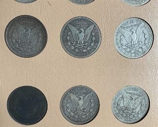 $11,500 Morgan Dollars 1878 -1890, 1891 - 1921 95 Real Authentic Coins + Album The only missing one is the 1895 coin. This is only being sold as a set, please do not ask for individual coins.
Please text or call 7032689529 for inquiries, or visit Tysons Jewelry located at:
8373 Leesburg Pike #12, Vienna Virginia 22182
Robert, the owner of Tysons Jewelry, has over 30+ years working in the jewelry business and has verified the authenticity of this listing.
Robert buys gold and precious metals at 95%. Please use the link: https://tysonsjewelry.net for specific prices.
Inquiries regarding gold, silver, precious metals, coins, watches, diamonds, cars, and collectibles are welcome!