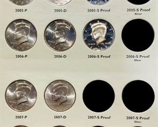 Kennedy Half Dollars 2005 - Archival Quality 31 Real Authentic Coins + Album This is only being sold as a set, please do not ask for individual coins.
Please text or call 7032689529 for inquiries, or visit Tysons Jewelry located at:
8373 Leesburg Pike #12, Vienna Virginia 22182
Robert, the owner of Tysons Jewelry, has over 30+ years working in the jewelry business and has verified the authenticity of this listing.
Robert buys gold and precious metals at 95%. Please use the link: https://tysonsjewelry.net for specific prices.
Inquiries regarding gold, silver, precious metals, coins, watches, diamonds, cars, and collectibles are welcome!