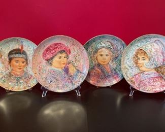 Hibel Nobility of Children Limited Edition Plates by Royal Doulton