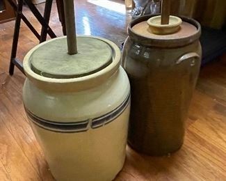 Butter churns 