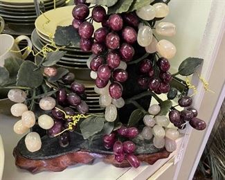 Marble/stone grapes