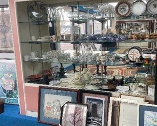 So much Lenox China. 