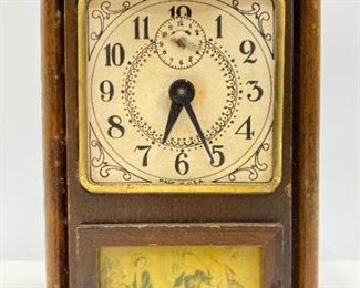Vintage The Burroughs Company Georgian Wind Up Clock No. 48A
Lot #: 12