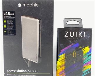 New In Box Mophie Powerstation Plus XL External Battery For IPhone & Zuki Wireless Mouse
Lot #: 121