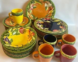 Gates Ware By Laurie Gates Dish Set, Incomplete
Lot #: 49