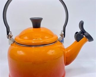 Le Creuset 1.25 Quart Enameled Cast Iron Teapot
Lot #: 10
