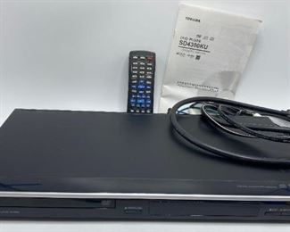 Toshiba DVD Player SD4300 With Remote & Manual
Lot #: 118