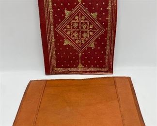 2 New Leather Book Covers
Lot #: 101