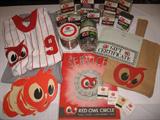 Red Owl paraphernalia.