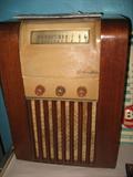 Vintage floor radio.