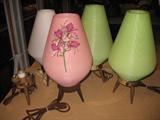 Retro Atomic Lamps.
