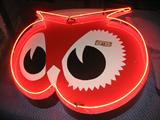 Red Owl neon sign. Neon light has been fully restored. Approximately 5 feet.
NOTE: Dollar bill  too scale.  Asking Price $3,000