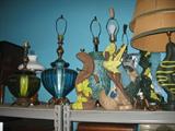 Mid Century Lamps.