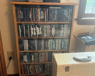 Part of the hundreds of cds