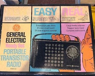 Unbelievable, still sealed make your own GE Portable Transistor Radio 