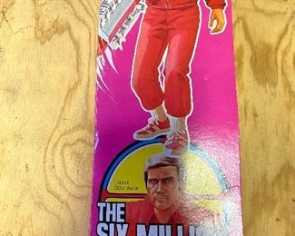 Vintage The Six Million Dollar Man Doll. In Original Box