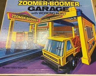  Topper Toys 1970's Zoomer Boomer Garage in Original Box