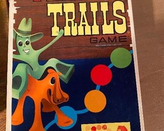 Vintage Gumby Pokey Playful Trails Game/Box