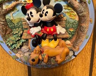 Walt Disney Adorable Mickey Minnie Pluto
