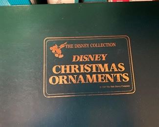 The Disney Collection. Disney Christmas Ornaments/Box. From 1987