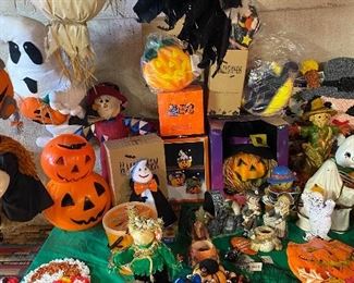 Ceramic Halloween, Popcorn Halloween Thanksgiving, Fun Decor!