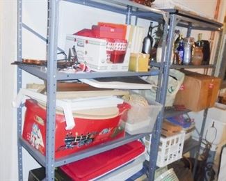 STORAGE SHELVES
