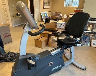 Life Cycle recumbent bike . 