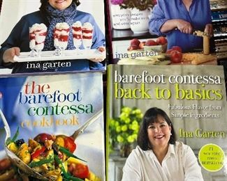 Ina Garten hardback Cookbooks