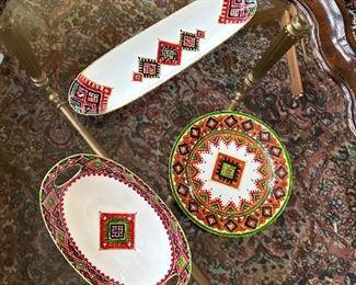 Hand decorated  ceramics from Croatia, Dbrovnak