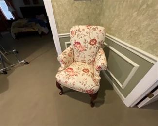 Floral Arm Chairs