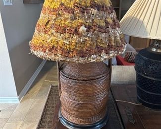 feather lamp
