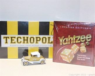 Limited Edition Liberty Classics GT Ford Model Car Technopoly and Yahtzee