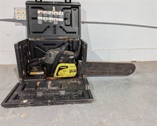 Poulan 38cc 16in Gas Chainsaw and Case