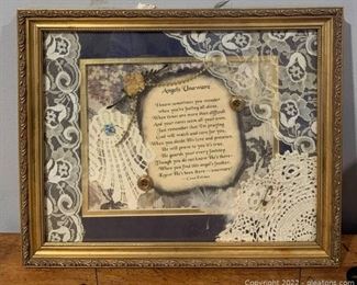 Small Framed Angels Unaware Poem