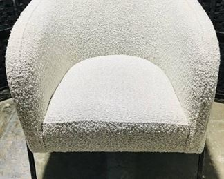 Bichon Boucle Style Accent Chair by Uttermost